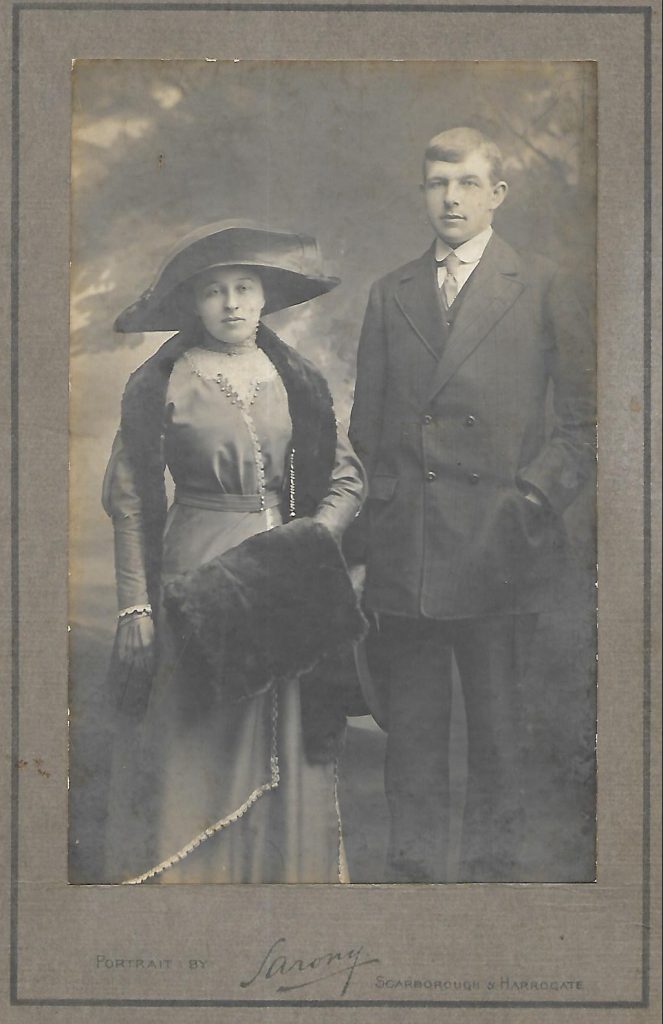 Ralph Wood Critchlow with his wife Elizabeth